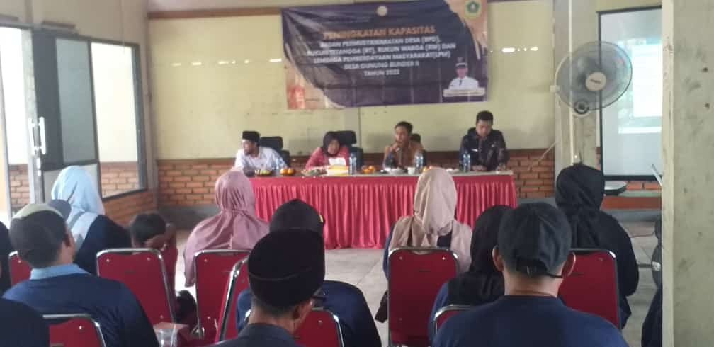 Resmi Menjadi Desa Mandiri Gunung Bunder II Adakan Pelatihan Dan Peningkatan Kapasitas Perangkat Desa Resmi Menjadi Desa Mandiri Gunung Bunder II Adakan Pelatihan Dan Peningkatan Kapasitas Perangkat Desa