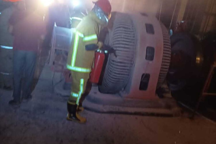 Turbin PLTA Bengkok di Bandung Terbakar, Diduga karena “Overload”