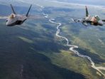 Seteru di Laut Hitam Memanas, Jet Siluman F-22 AS Latihan Tempur di Dekat Rusia Seteru di Laut Hitam Memanas, Jet Siluman F-22 AS Latihan Tempur di Dekat Rusia
