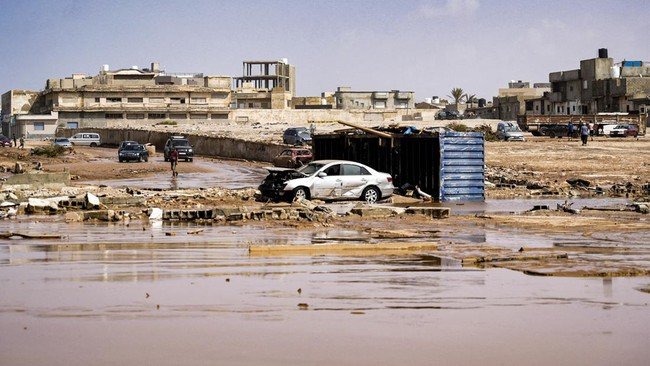 Banjir Bandang hingga Bendungan di Libya Jebol, 2 Ribu Orang Tewas Banjir Bandang hingga Bendungan di Libya Jebol, 2 Ribu Orang Tewas