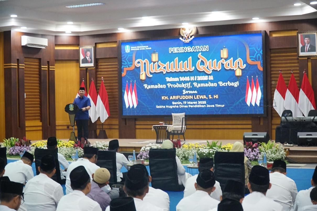 Peringatan Nuzulul Qur’an: Dindik Jatim Mendorong produktivitas dan Ukhuwah Islamiyah Selama Ramadhan Peringatan Nuzulul Qur’an: Dindik Jatim Mendorong produktivitas dan Ukhuwah Islamiyah Selama Ramadhan