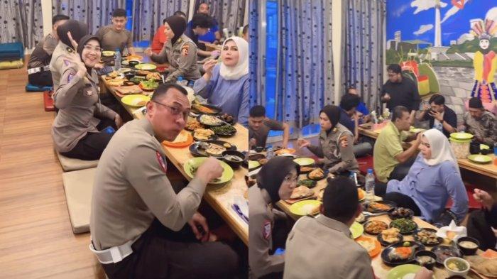 Nasib Warung Umi Kalsum Ayu Ting Ting Saat Ramadhan: Rombongan Polisi Datang Mengunjungi Nasib Warung Umi Kalsum Ayu Ting Ting Saat Ramadhan: Rombongan Polisi Datang Mengunjungi