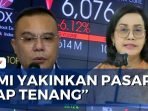 IHSG Jatuh 6%, Menkeu Sri Mulyani dan Sufmi Dasco Berikan Komentar IHSG Jatuh 6%, Menkeu Sri Mulyani dan Sufmi Dasco Berikan Komentar