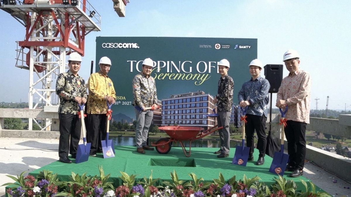 Casacomo Masuki Tahap Akhir Konstruksi, Vasanta Luncurkan Galeri Pemasaran Casacomo Masuki Tahap Akhir Konstruksi, Vasanta Luncurkan Galeri Pemasaran