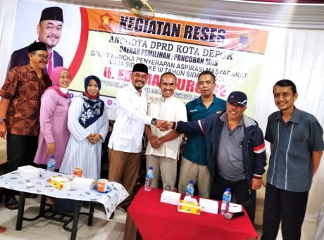 Reses DPRD Depok, Edi Masturo Tampung Lima Aspirasi Warga Pancoran Mas Reses DPRD Depok, Edi Masturo Tampung Lima Aspirasi Warga Pancoran Mas