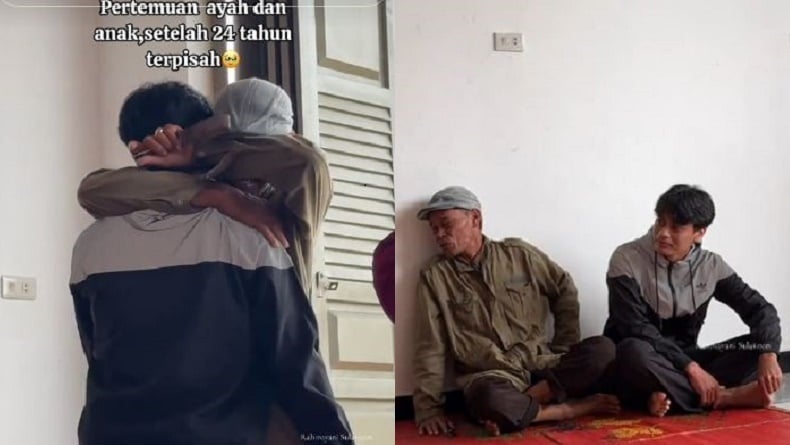 Momen Haru Ayah Peluk Anak Setelah Sebulan Tak Bertemu di Sekolah Rakyat Indramayu Momen Haru Ayah Peluk Anak Setelah Sebulan Tak Bertemu di Sekolah Rakyat Indramayu