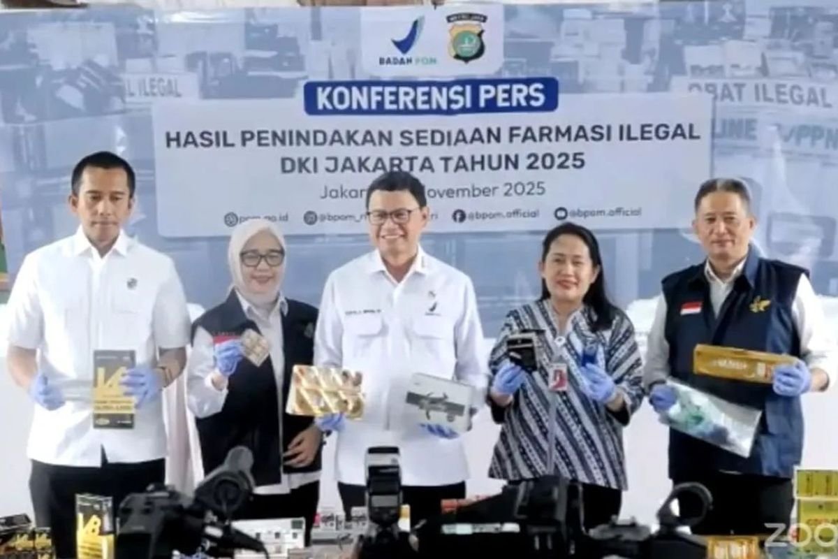 BPOM Bongkar Gudang Obat Ilegal Rp 2,74 Miliar di Jakbar, Isinya Didominasi Obat Kuat BPOM Bongkar Gudang Obat Ilegal Rp 2,74 Miliar di Jakbar, Isinya Didominasi Obat Kuat