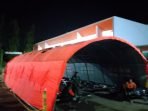 BPBD Bangun Tenda Darurat di RS PMC Subang yang Terbakar BPBD Bangun Tenda Darurat di RS PMC Subang yang Terbakar