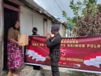 Rayakan HUT ke-80, Brimob Bawa Sembako ke Desa Malasari Bogor Rayakan HUT ke-80, Brimob Bawa Sembako ke Desa Malasari Bogor