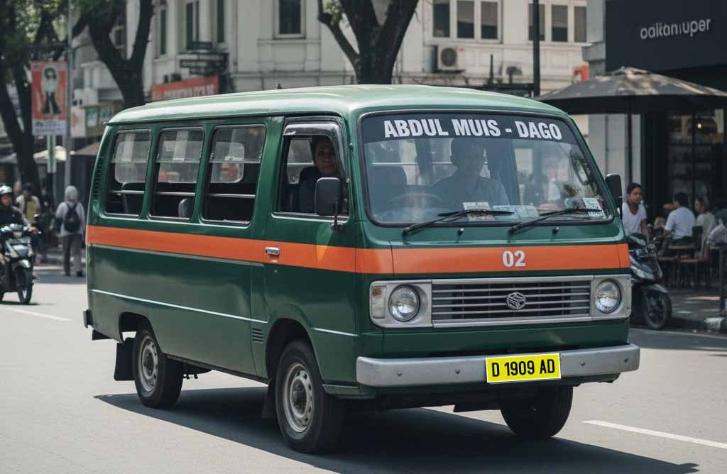 Angkot Bandung, Tarif, Warna dan Rute yang Dilalui Angkot Bandung, Tarif, Warna dan Rute yang Dilalui