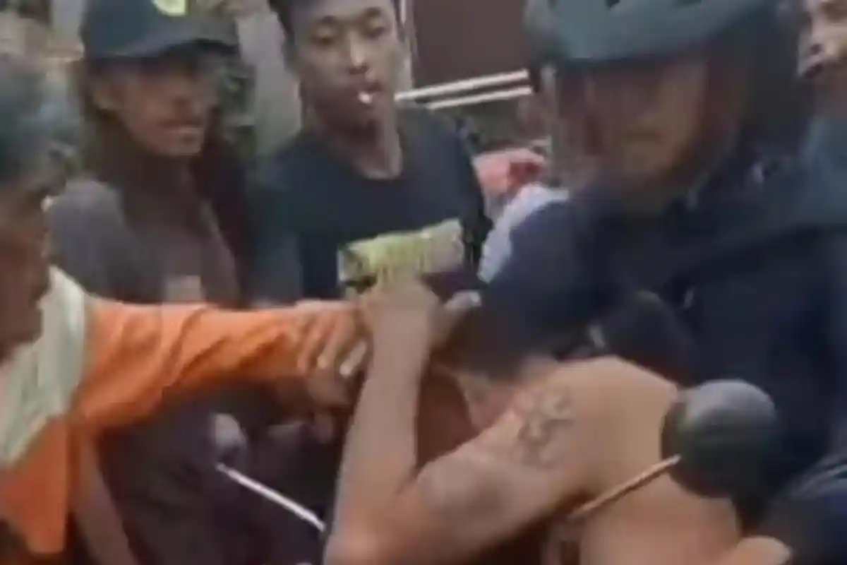 Pencuri Motor di Cibungbulang Diamuk Massa Setelah Kena Tangkap