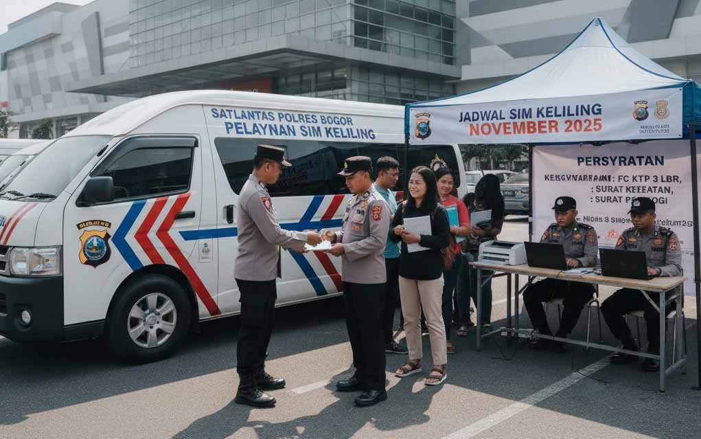 Jadwal dan Lokasi SIM Keliling Polres Bogor November 2025 Jadwal dan Lokasi SIM Keliling Polres Bogor November 2025