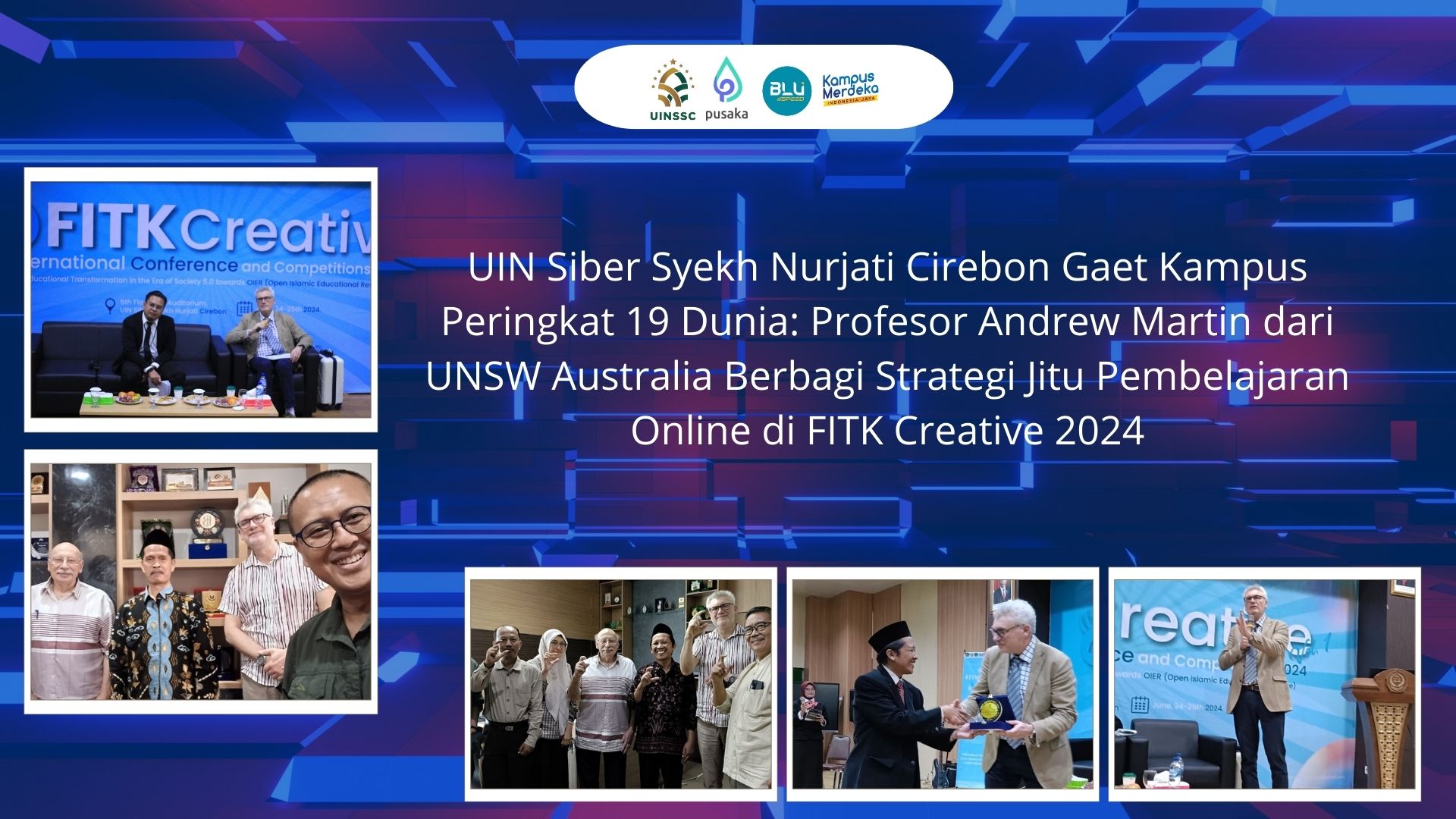 UIN Syekh Nurjati Cirebon Masuk Peringkat Nasional UI GreenMetric 2025