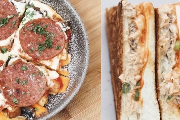 Penasaran dengan resep pizza roti tawar dan tuna melt toast dari Chef Devina Hermawan & Willgoz? Penasaran dengan resep pizza roti tawar dan tuna melt toast dari Chef Devina Hermawan & Willgoz?