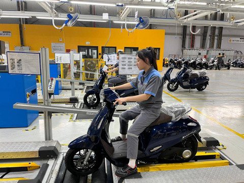 Pabrik VinFast di Subang Siap Produksi Motor Listrik Pabrik VinFast di Subang Siap Produksi Motor Listrik