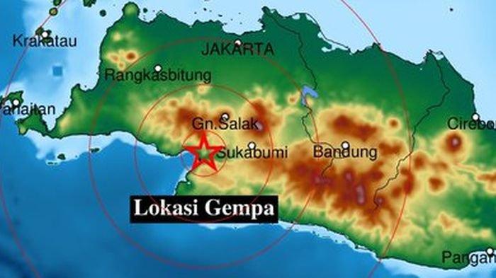 Gempa M3.3 Guncang Sukabumi, Pusat Dekat Pantai Gempa M3.3 Guncang Sukabumi, Pusat Dekat Pantai
