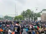 Demo di Jakarta Pusat, Polisi Himbau Warga Hindari Medan Merdeka Demo di Jakarta Pusat, Polisi Himbau Warga Hindari Medan Merdeka