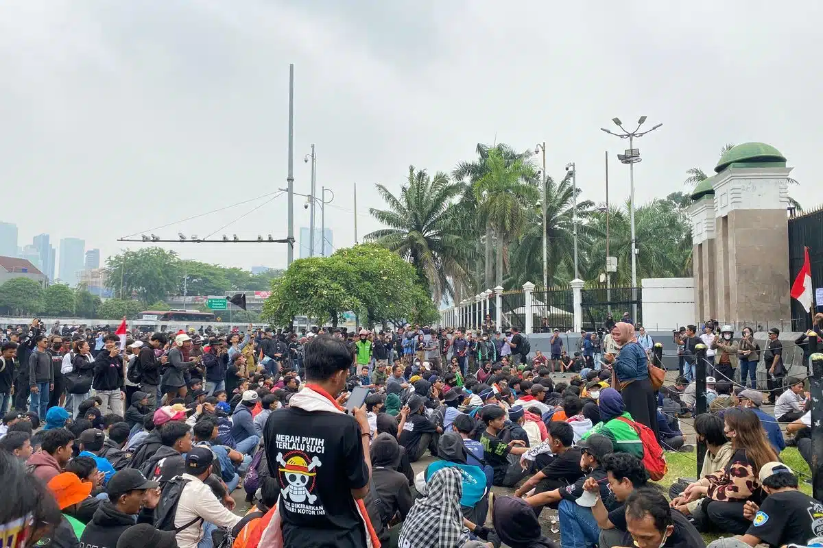 Demo di Jakarta Pusat, Polisi Himbau Warga Hindari Medan Merdeka Demo di Jakarta Pusat, Polisi Himbau Warga Hindari Medan Merdeka