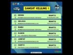 Samsat Keliling di Bekasi, Karawang, Selasa 20 Januari 2026 Samsat Keliling di Bekasi, Karawang, Selasa 20 Januari 2026