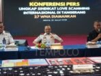 Jaringan penipuan cinta Tangerang didanai Tiongkok Jaringan penipuan cinta Tangerang didanai Tiongkok