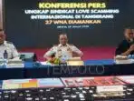 Jaringan penipuan cinta Tangerang didanai Tiongkok Jaringan penipuan cinta Tangerang didanai Tiongkok