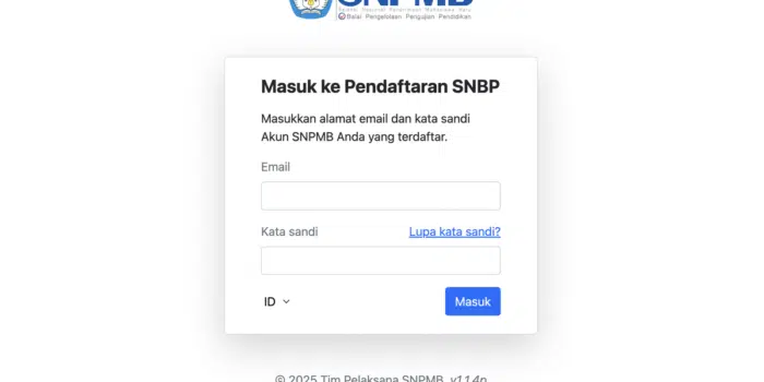 Resmi Dibuka Hari Ini, Berikut Cara Daftar SNBP 2026, Klik snbp.snpmb.id Resmi Dibuka Hari Ini, Berikut Cara Daftar SNBP 2026, Klik snbp.snpmb.id