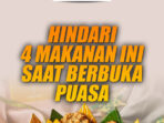 6 tips hindari kantuk saat tarawih Ramadhan, hindari makanan berminyak saat berbuka 6 tips hindari kantuk saat tarawih Ramadhan, hindari makanan berminyak saat berbuka