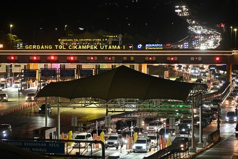 86% Kendaraan Kembali ke Jakarta, Arus Balik Tol Menurun 86% Kendaraan Kembali ke Jakarta, Arus Balik Tol Menurun