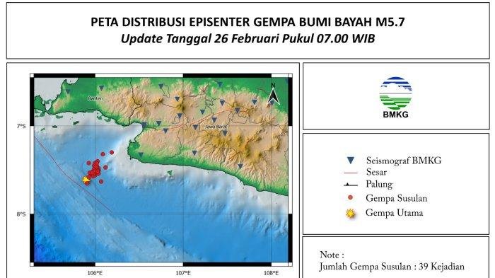 BMKG: Gempa Sukabumi Tengah Malam Tadi Disebut Gempa Dangkal Sesar Cimandiri BMKG: Gempa Sukabumi Tengah Malam Tadi Disebut Gempa Dangkal Sesar Cimandiri