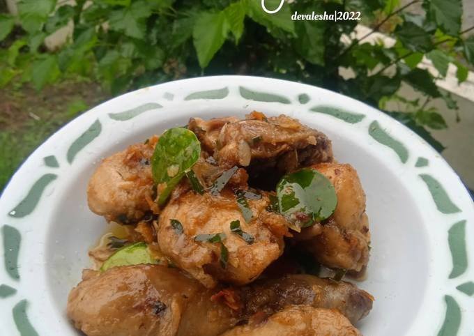 Resep Ayam Kukus Pedas Daun Jeruk Sederhana dan Lezat Resep Ayam Kukus Pedas Daun Jeruk Sederhana dan Lezat