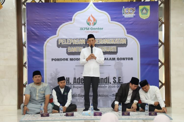 Jaro Ade Lepas Santri dan Santriwati Kabupaten Bogor Menuju Gontor Jaro Ade Lepas Santri dan Santriwati Kabupaten Bogor Menuju Gontor