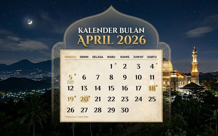 Daftar Libur Nasional dan Cuti Bersama April 2026 Resmi SKB 3 Menteri Daftar Libur Nasional dan Cuti Bersama April 2026 Resmi SKB 3 Menteri
