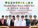 Bupati Bogor Hadirkan Open House Lebaran Bersama Forkopimda dan Opick Bupati Bogor Hadirkan Open House Lebaran Bersama Forkopimda dan Opick