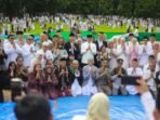Salat Idulfitri di Kebun Raya Bogor Berlangsung Khidmat Salat Idulfitri di Kebun Raya Bogor Berlangsung Khidmat
