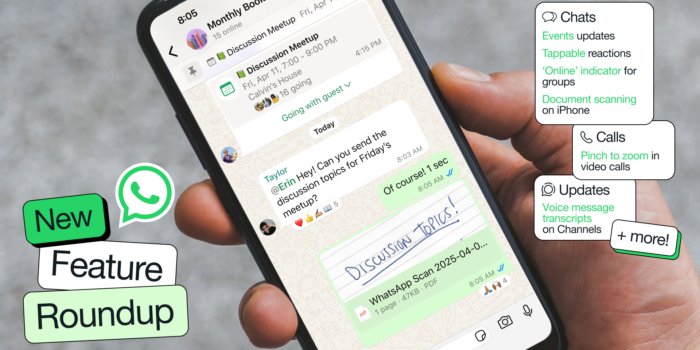 WhatsApp Rilis Fitur Riwayat Pesan Grup, Anggota Baru Bisa Ikuti Percakapan Langsung WhatsApp Rilis Fitur Riwayat Pesan Grup, Anggota Baru Bisa Ikuti Percakapan Langsung