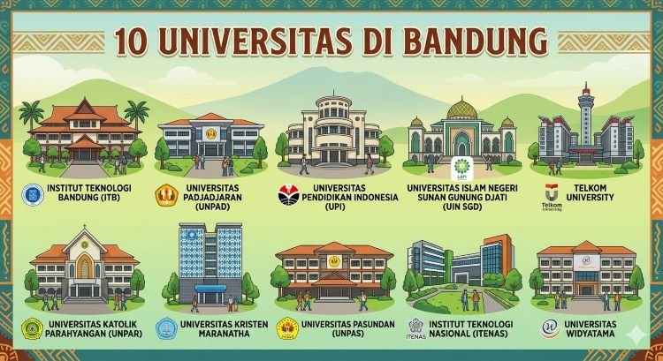 10 Universitas Terbaik di Bandung: Panduan Lengkap Calon Mahasiswa 10 Universitas Terbaik di Bandung: Panduan Lengkap Calon Mahasiswa