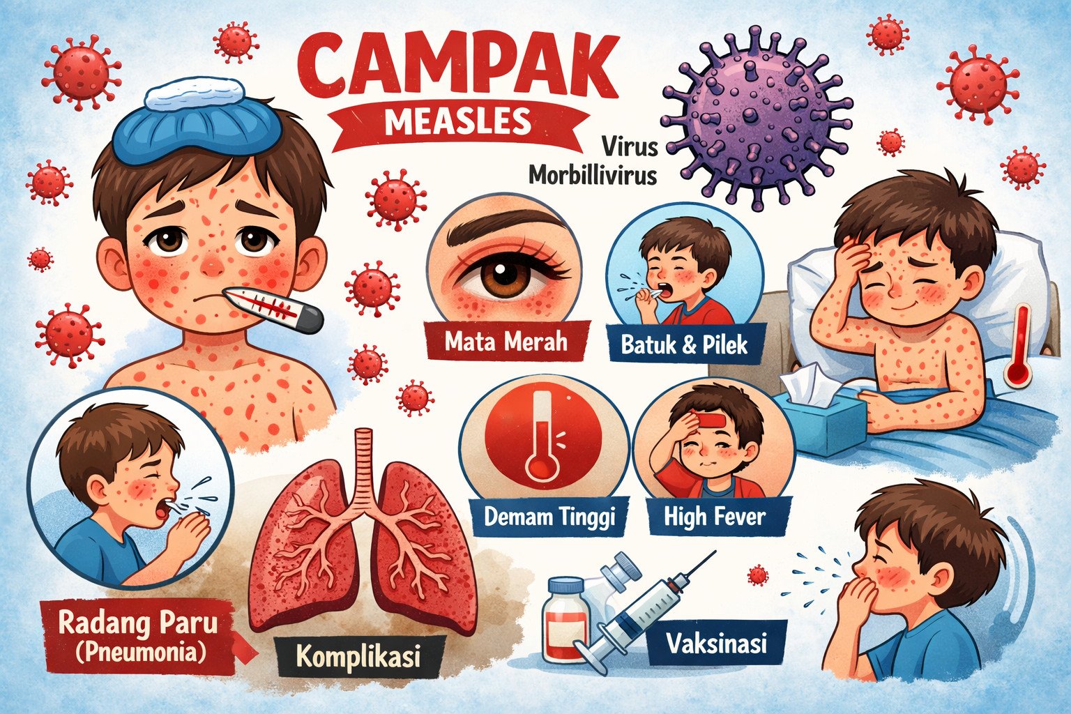 Kasus Campak di Subang Meningkat, Dinkes Perketat Imunisasi Anak Kasus Campak di Subang Meningkat, Dinkes Perketat Imunisasi Anak