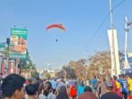 Atraksi Paramotor Hiasi Langit CFD Depok