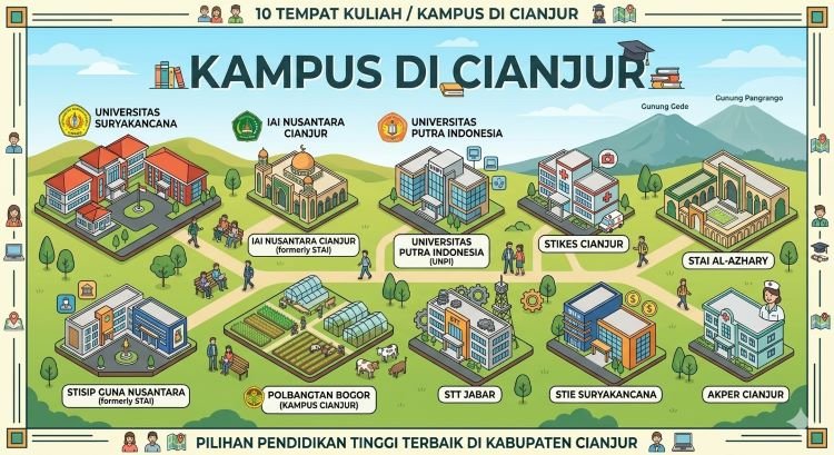 Panduan Lengkap Kampus di Cianjur: Pilihan Terbaik untuk Pendidikan Anda Panduan Lengkap Kampus di Cianjur: Pilihan Terbaik untuk Pendidikan Anda