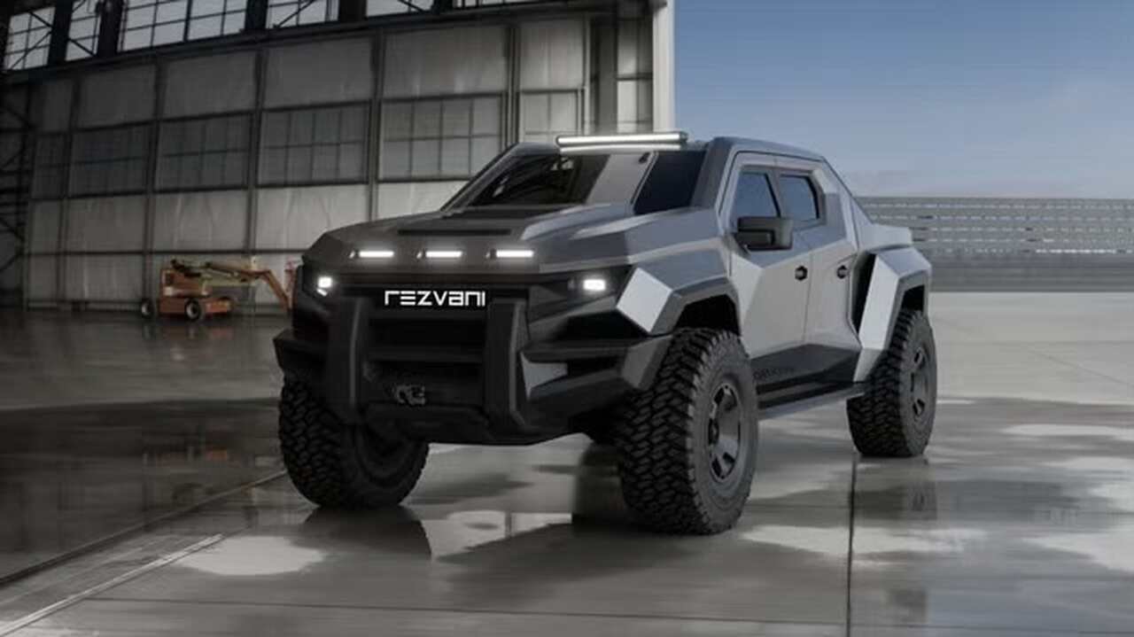 Rezvani meluncurkan Fortress, pikap lapis baja dengan desain militer Rezvani meluncurkan Fortress, pikap lapis baja dengan desain militer