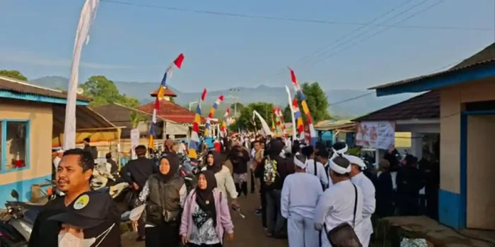 Di Kaki Gunung Salak, Suasana Jelang Upacara HJB Ke-544 Kabupaten Bogor Di Kaki Gunung Salak, Suasana Jelang Upacara HJB Ke-544 Kabupaten Bogor