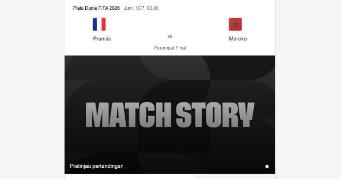Prediksi Prancis vs Maroko di Piala Dunia FIFA 2026 Prediksi Prancis vs Maroko di Piala Dunia FIFA 2026