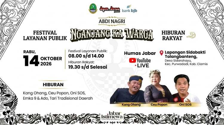 Jemput Bola ke Ciamis, Pemprov Dekatkan Pelayanan Publik Jawa Barat Lewat Seni Edukatif Jemput Bola ke Ciamis, Pemprov Dekatkan Pelayanan Publik Jawa Barat Lewat Seni Edukatif